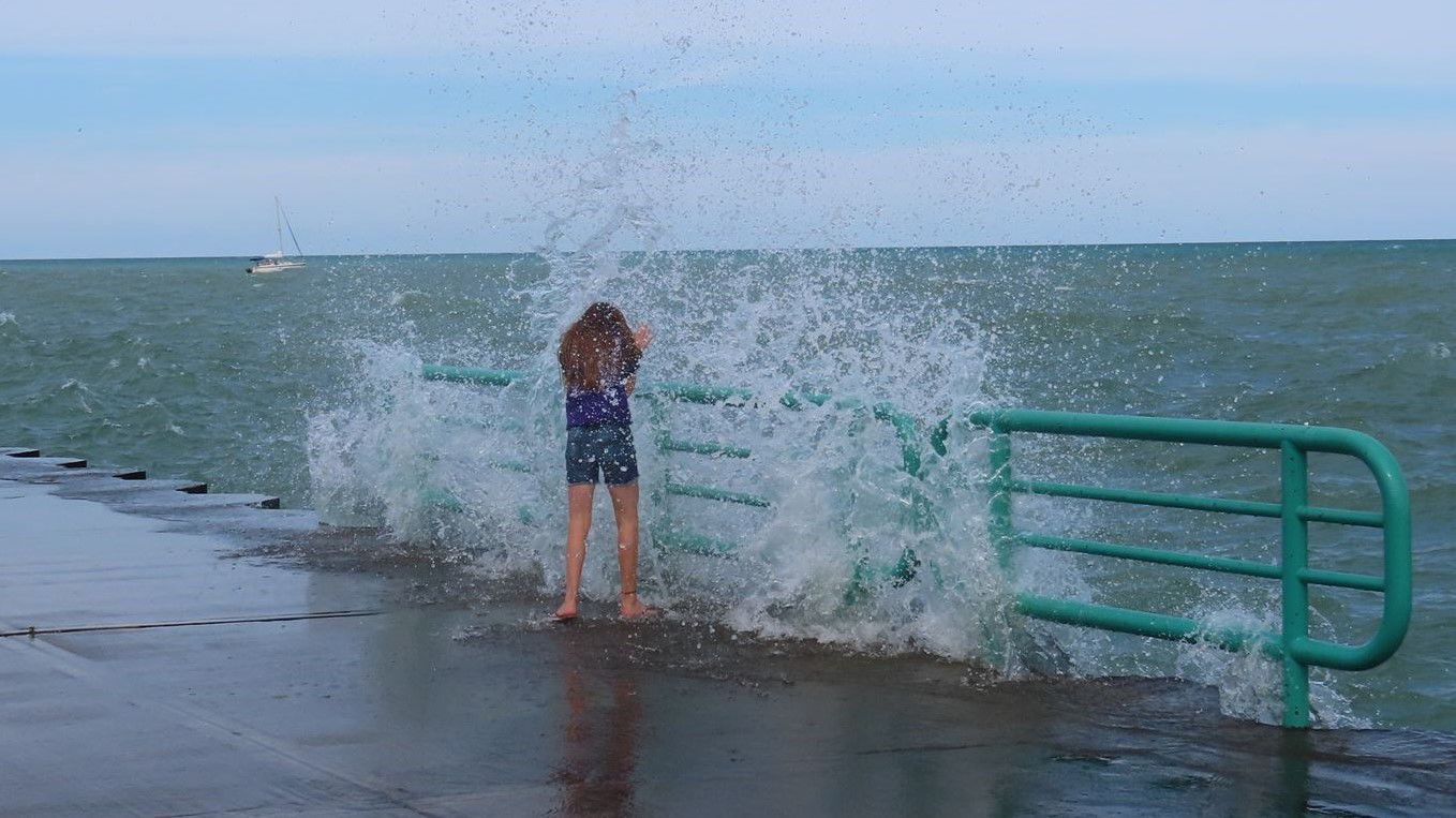 Catching a wave